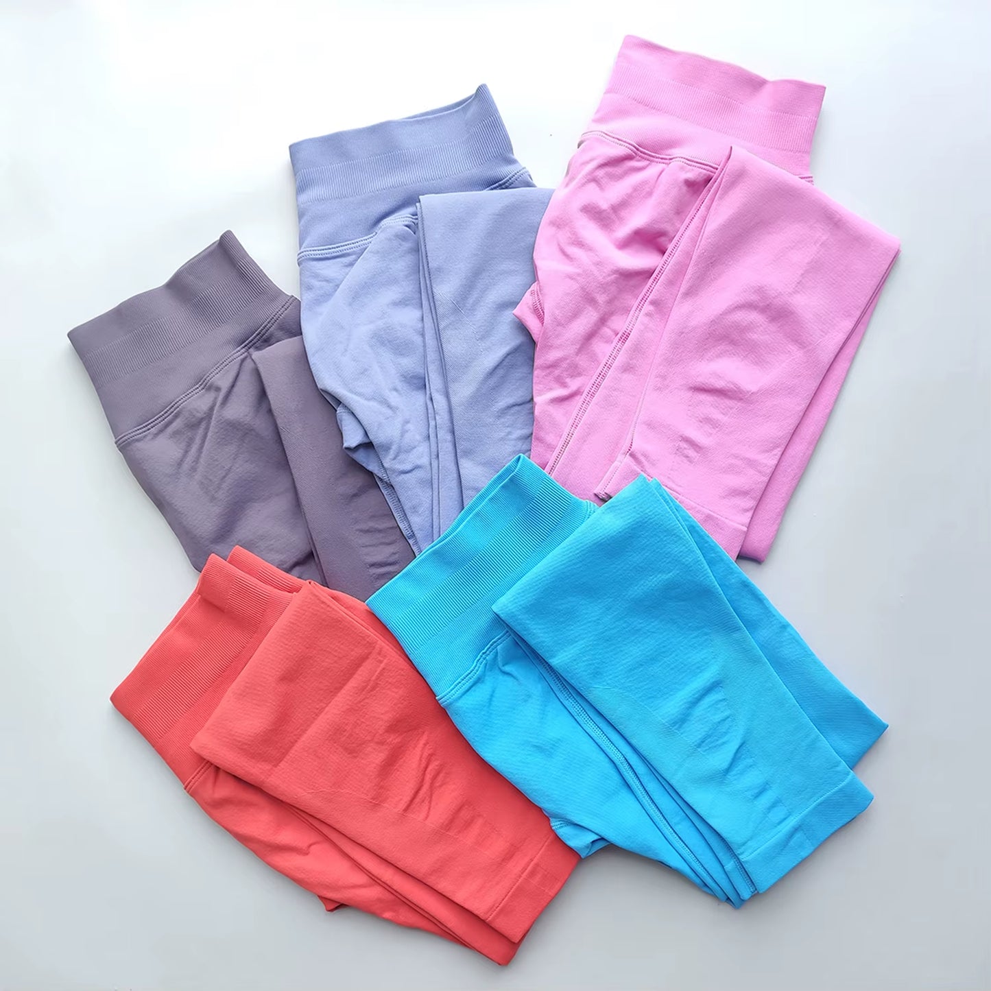 NO LOGO Leggings Women Sports Tights Gym Clothing Push up Seamless Leggings Low Waistband Fitness Fitness Scrunch Bum Leggings