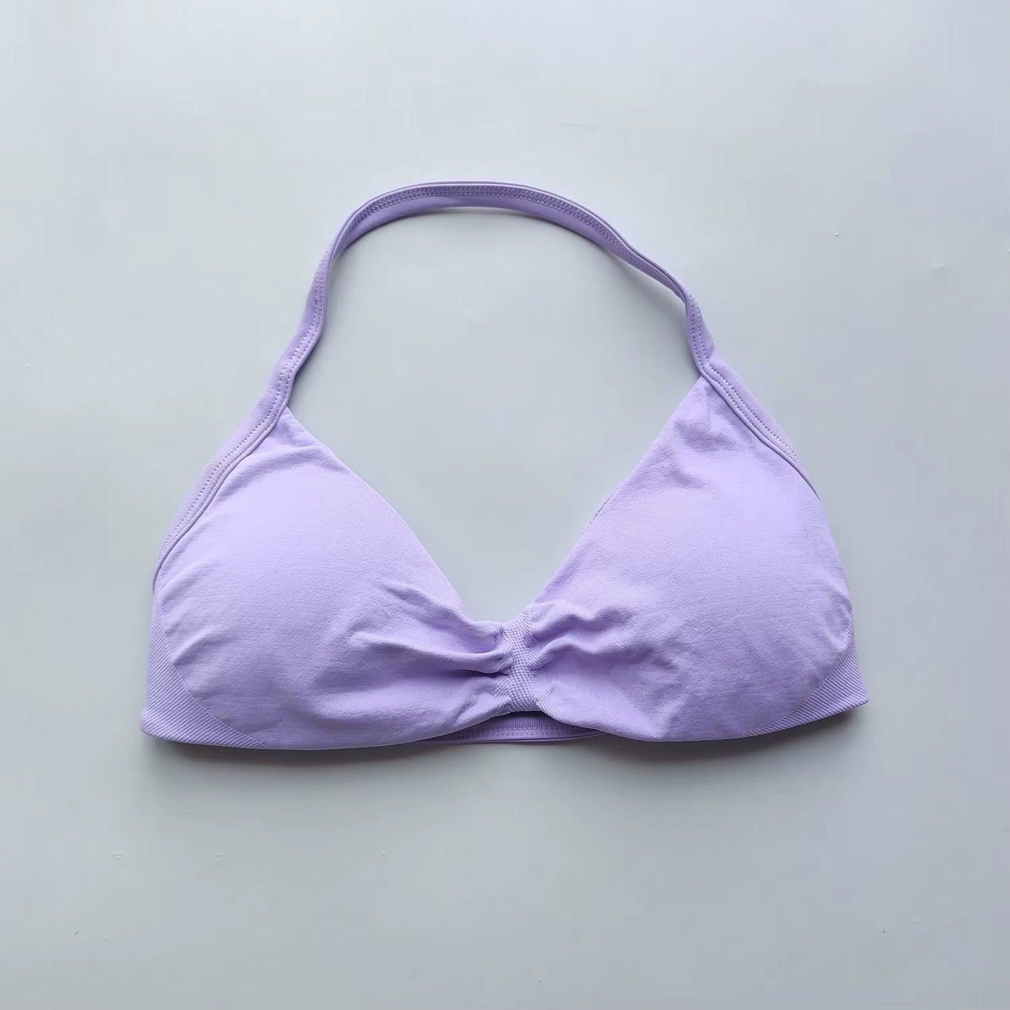 NO LOGO Sports Bra Strappy Backless Yoga Gym Bra Removable Cups Women Workout Clothing Gym Top Halter Sport Bras