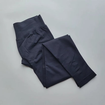 NO LOGO Leggings Women Sports Tights Gym Clothing Push up Seamless Leggings Low Waistband Fitness Fitness Scrunch Bum Leggings