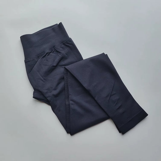 NO LOGO Leggings Women Sports Tights Gym Clothing Push up Seamless Leggings Low Waistband Fitness Fitness Scrunch Bum Leggings