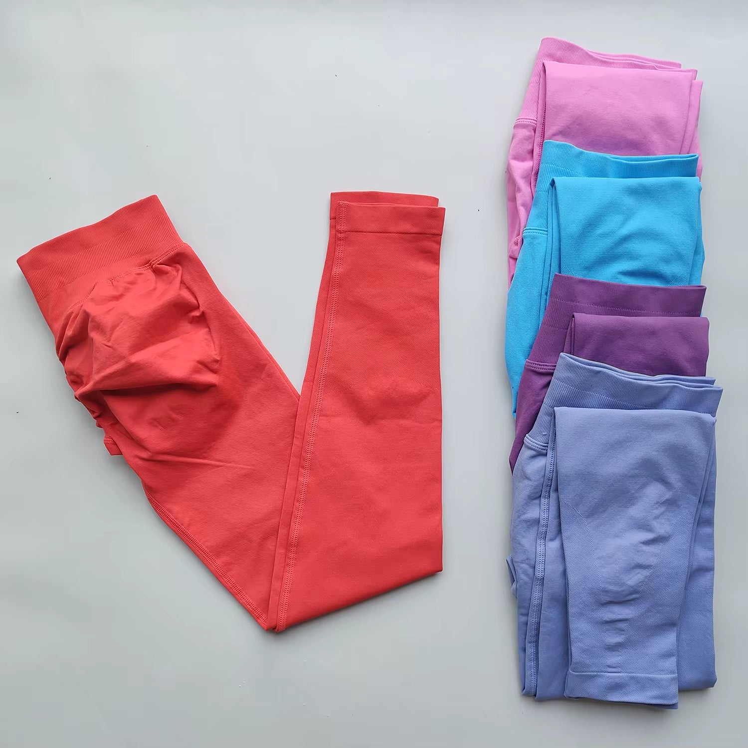 NO LOGO Leggings Women Sports Tights Gym Clothing Push up Seamless Leggings Low Waistband Fitness Fitness Scrunch Bum Leggings