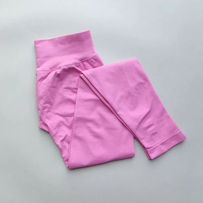 NO LOGO Leggings Women Sports Tights Gym Clothing Push up Seamless Leggings Low Waistband Fitness Fitness Scrunch Bum Leggings