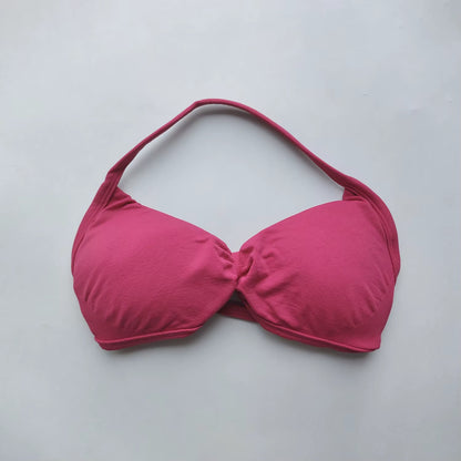 NO LOGO Sports Bra Strappy Backless Yoga Gym Bra Removable Cups Women Workout Clothing Gym Top Halter Sport Bras